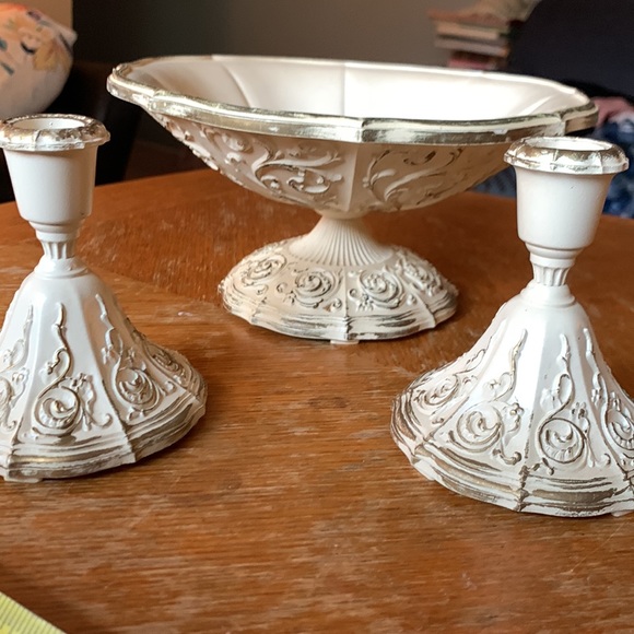 SYRORO INC. Vintage Bowl With Tapper Set - Picture 11 of 14